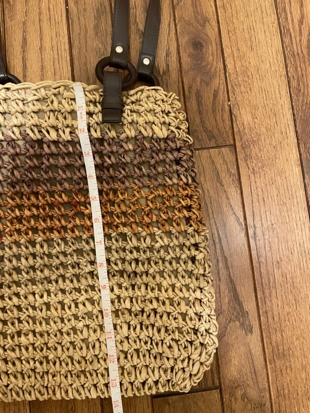 Corn Husk Woven Coastal Bohemian Festival Bag